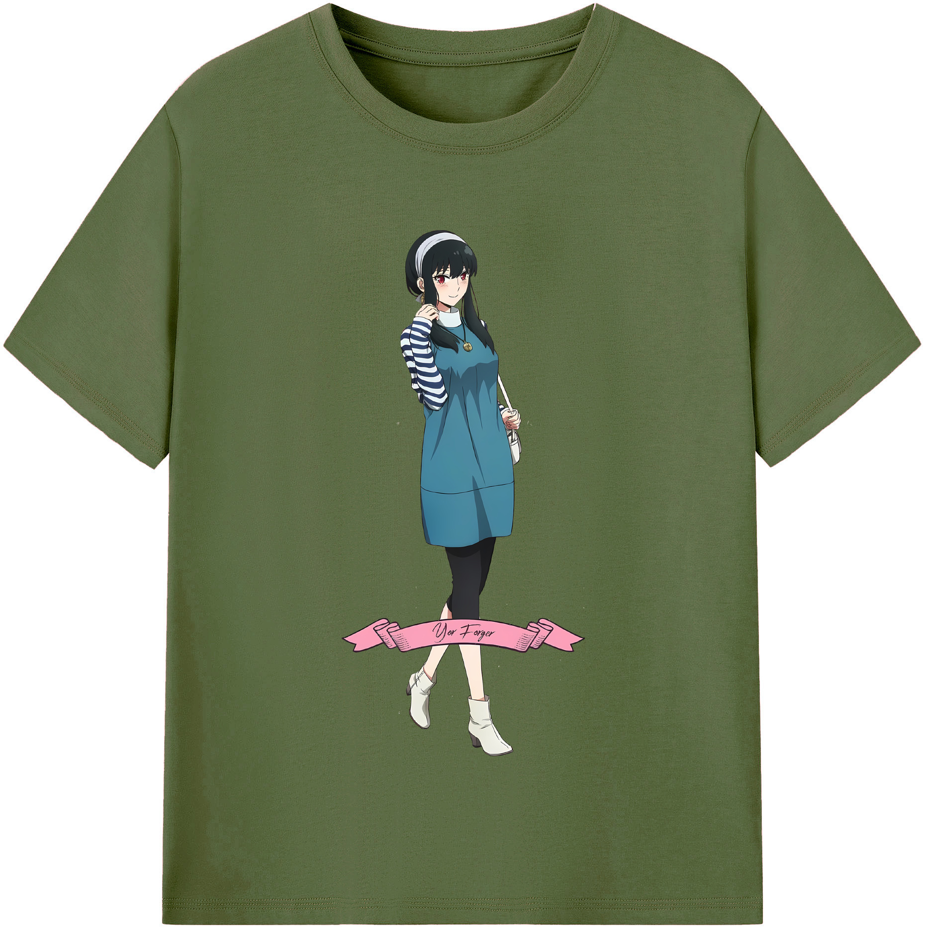 （画像用） SPY×FAMILY间谍家家酒 綿100％半袖Tシャツ（フロントプリント）